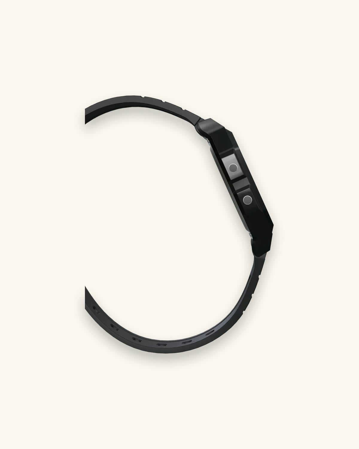Casio F-91W-1 Classic Black, side profile