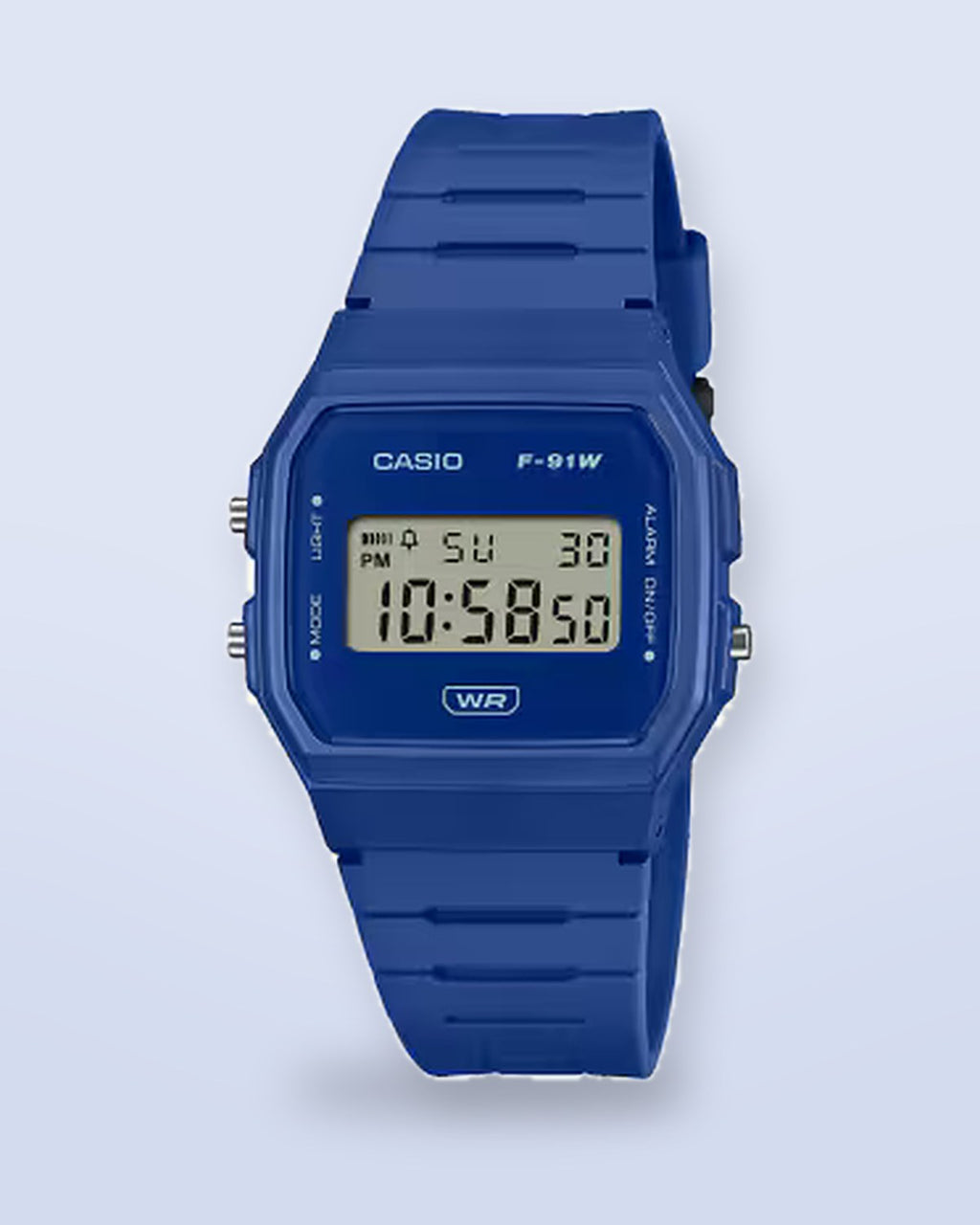Casio F-91WB-2 Navy Blue