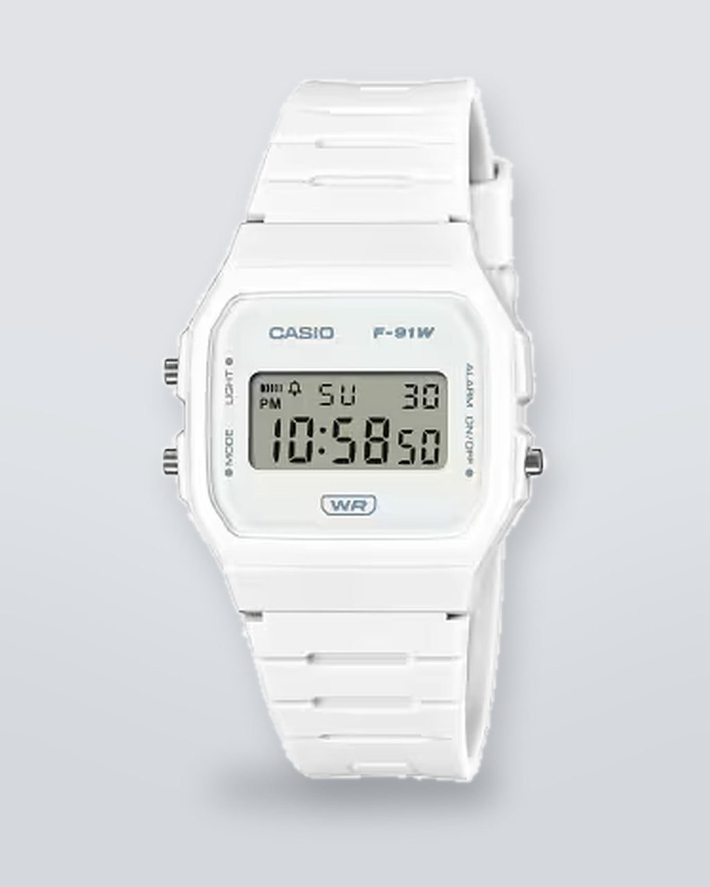 Casio F-91WB-7 Pure White
