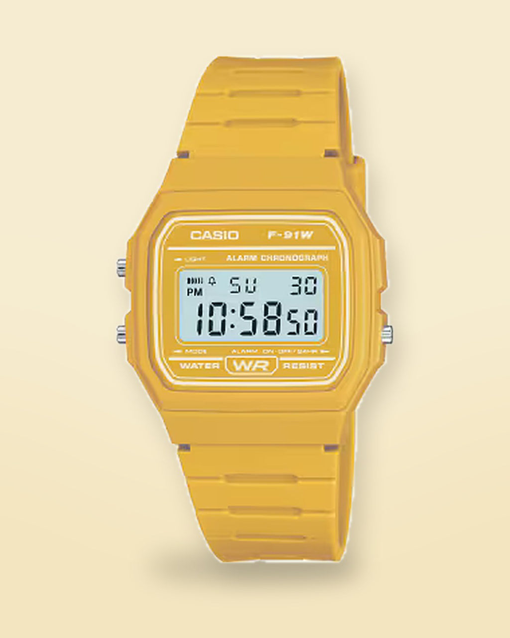 Casio F-91WC-9 Sunflower